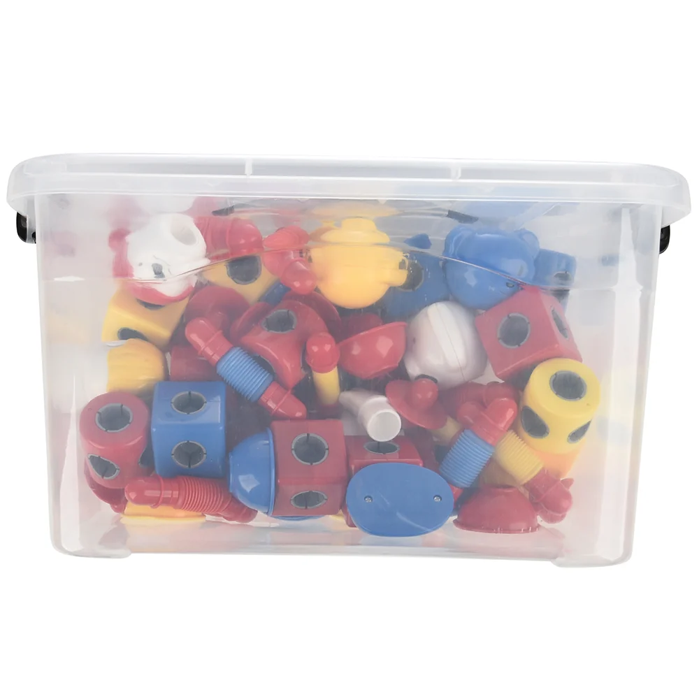 Popping Pals STEM Construction Set | 75-Piece Snap & Bend Building Toy for Creative Play and Early Engineering - Image 8