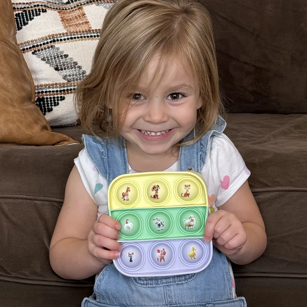Ms. Brandi’s Popplers Matching Game | First Words Fidget Fun 54-Piece Set - Image 10