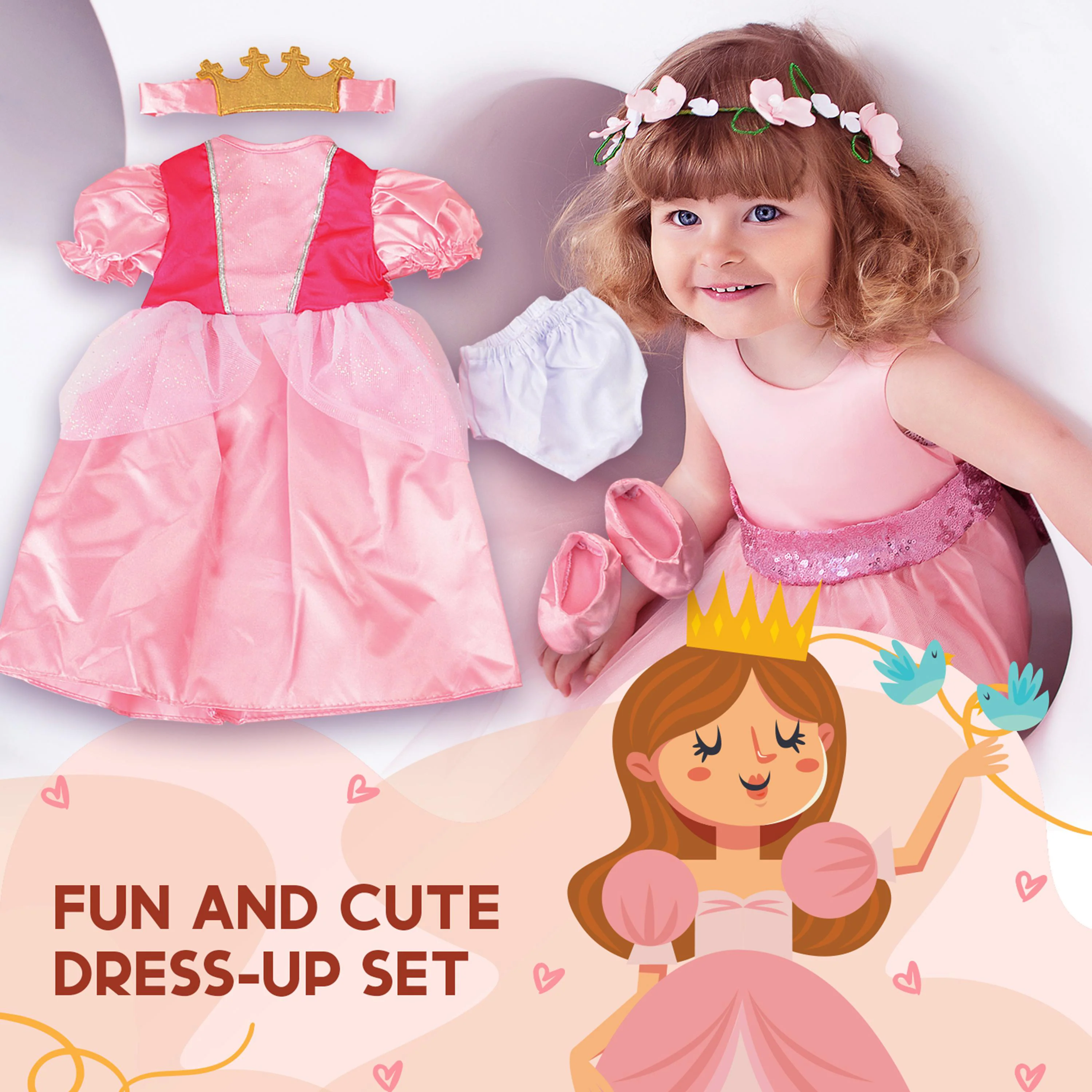 Precious Princess Gown Clothing Set - Image 4