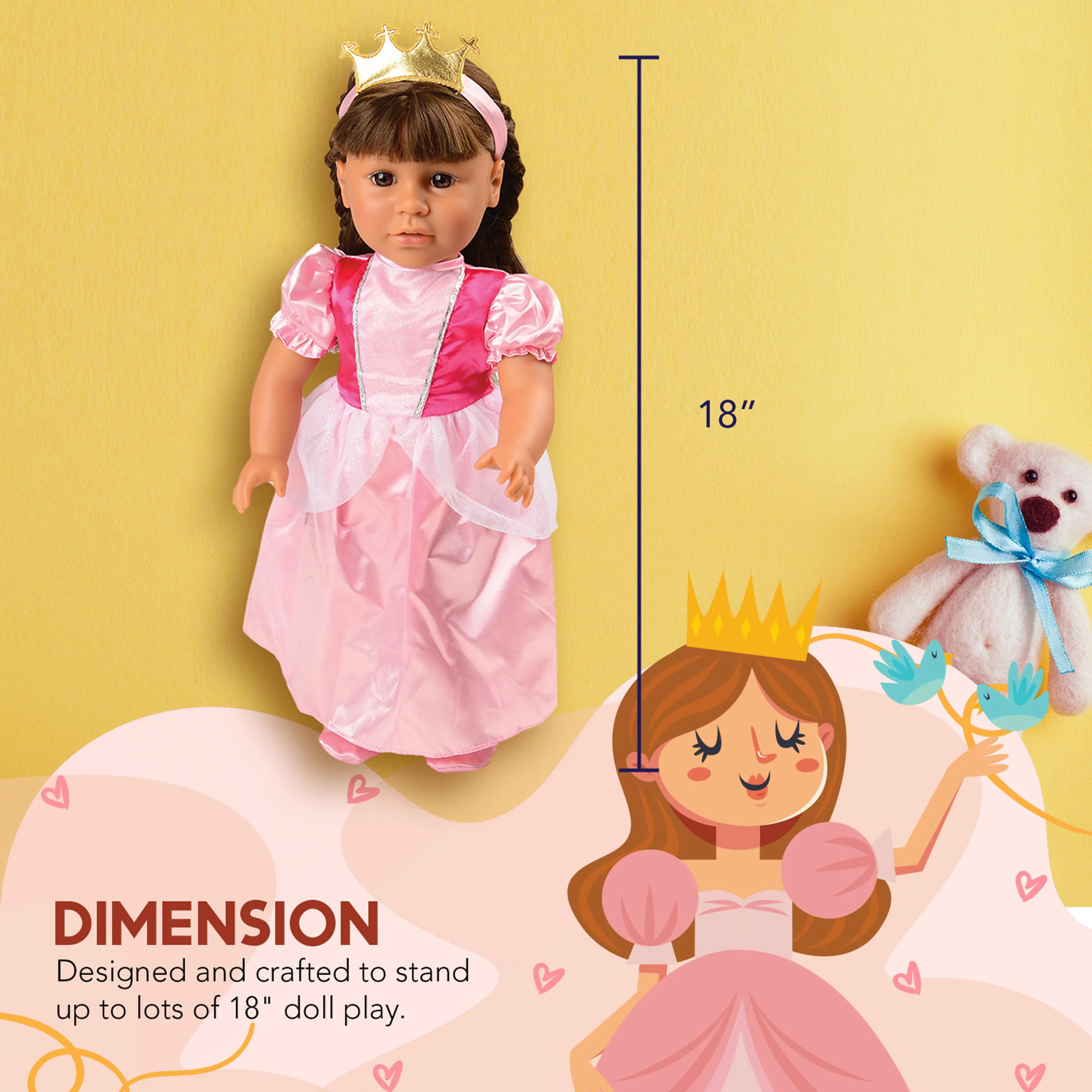 Precious Princess Gown Clothing Set - Image 5