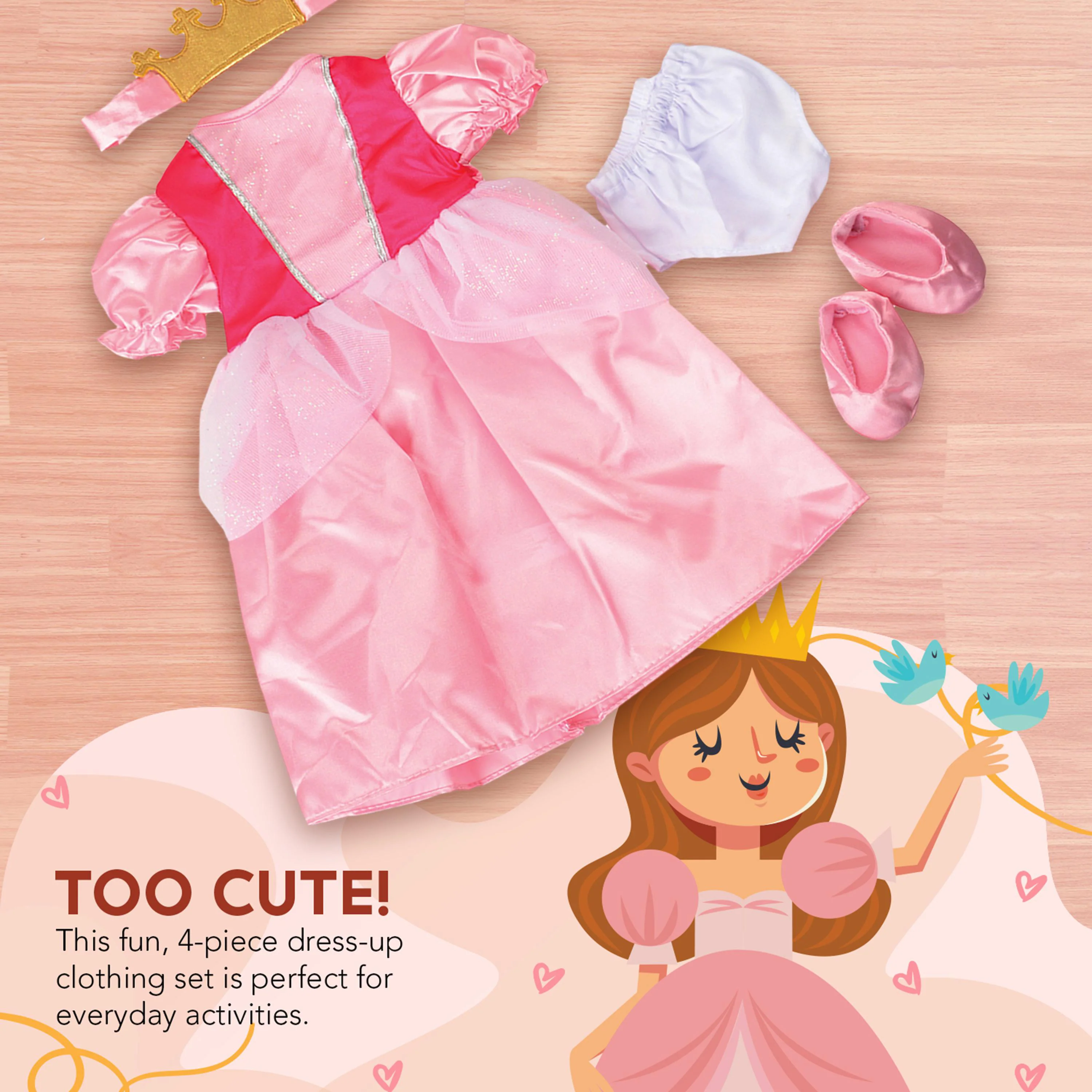 Precious Princess Gown Clothing Set - Image 8