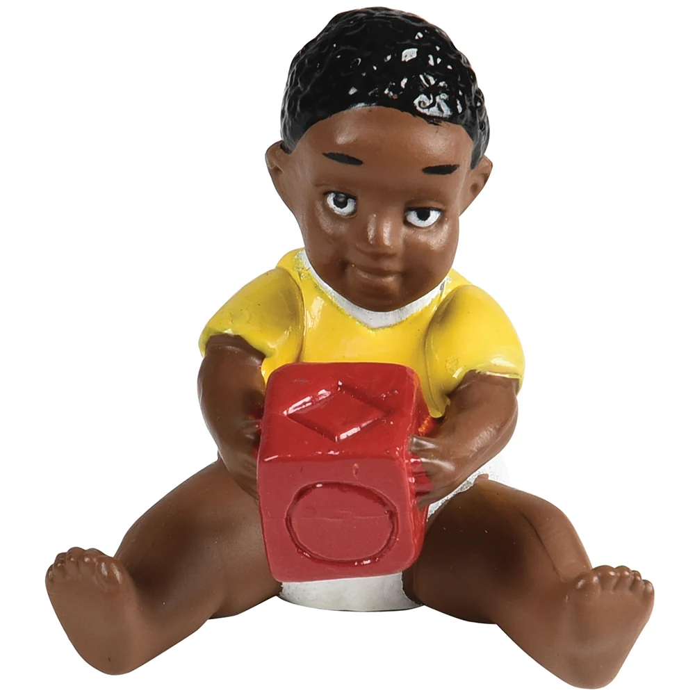 African American Pretend Play Vinyl Family Figurines | 8 Piece Set - Image 15