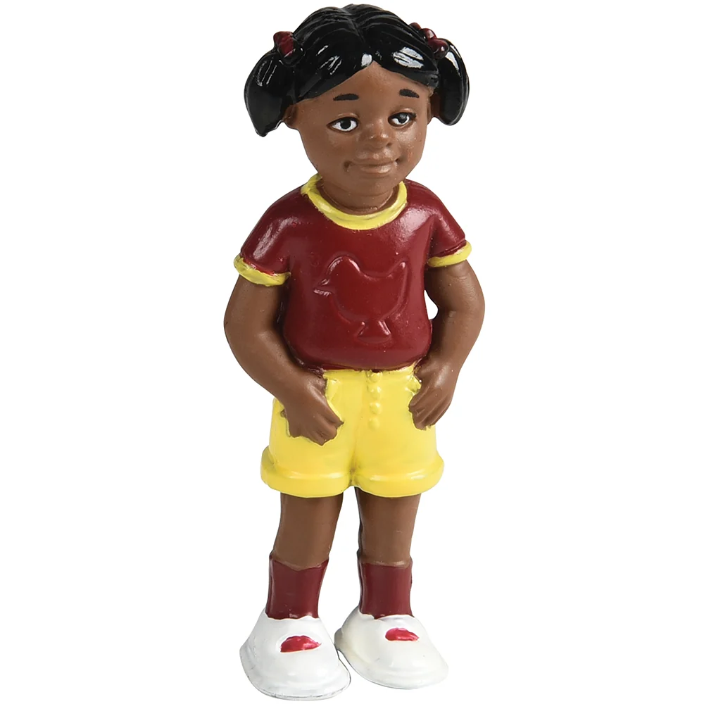 African American Pretend Play Vinyl Family Figurines | 8 Piece Set - Image 16