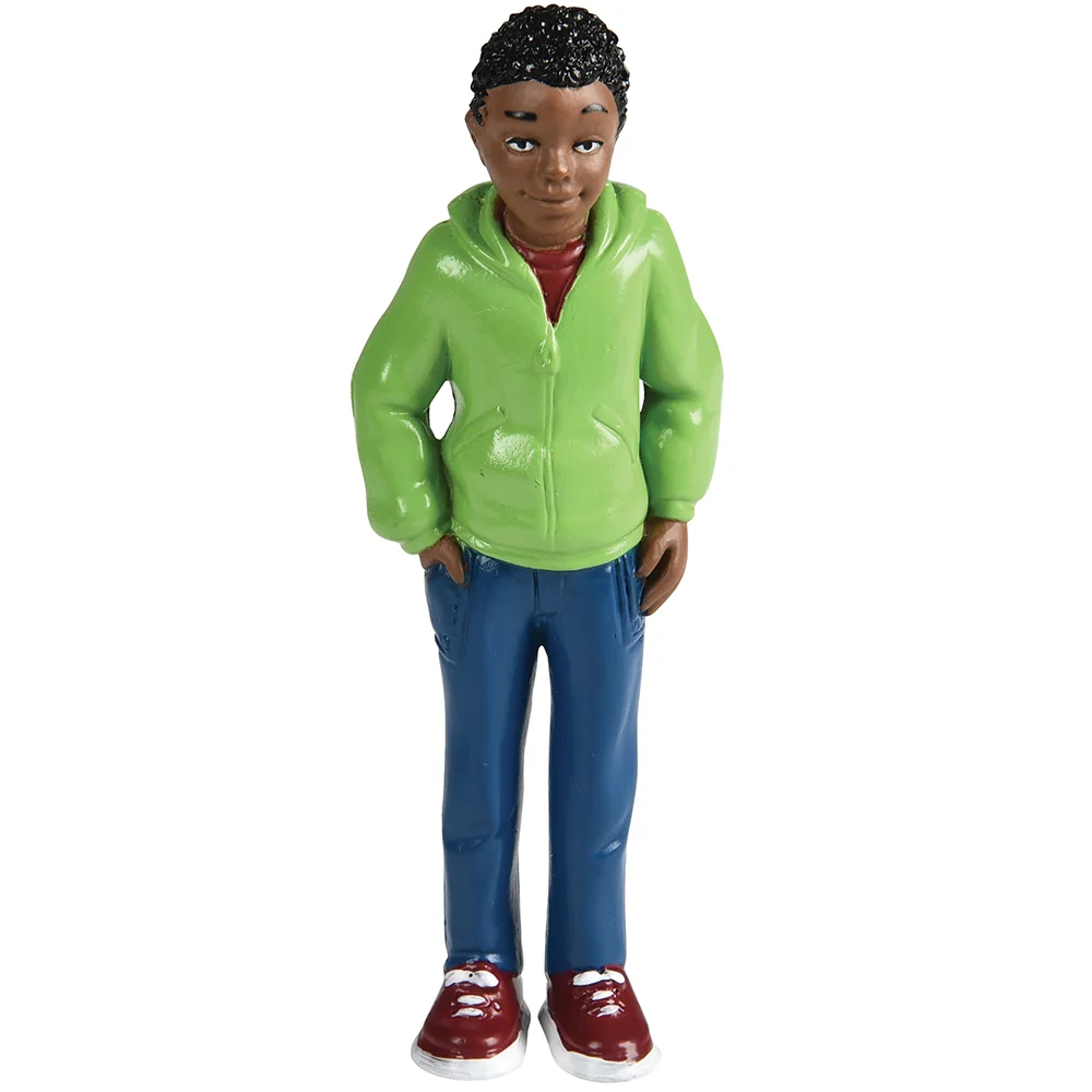 African American Pretend Play Vinyl Family Figurines | 8 Piece Set - Image 17