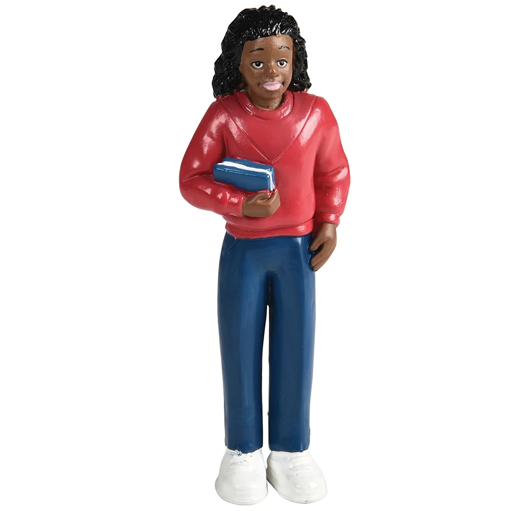 African American Pretend Play Vinyl Family Figurines | 8 Piece Set - Image 19