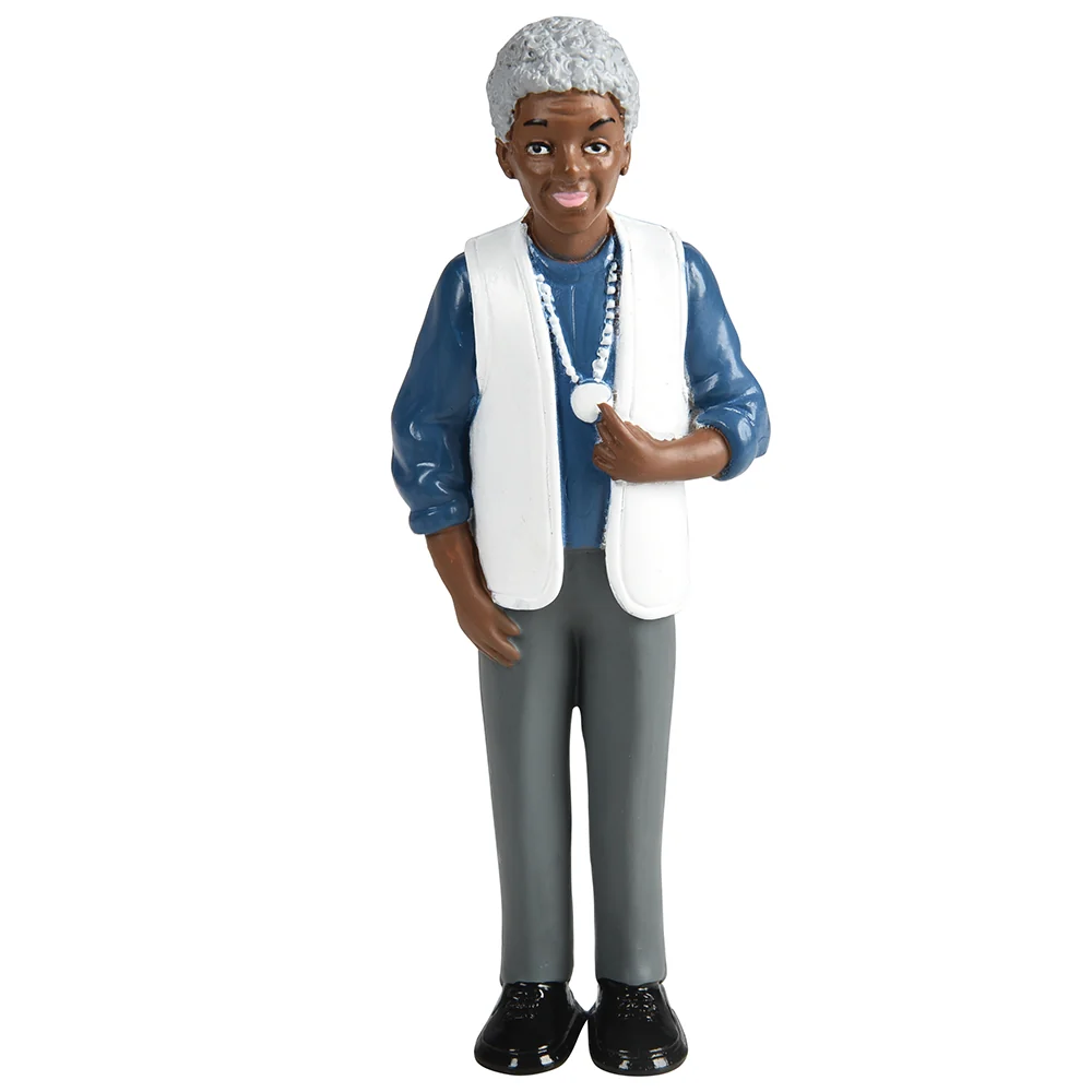 African American Pretend Play Vinyl Family Figurines | 8 Piece Set - Image 22