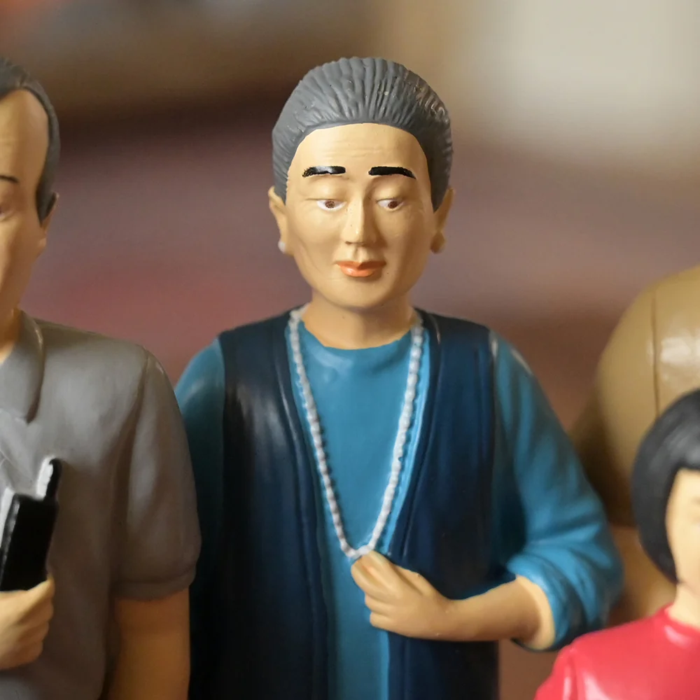 Asian Pretend Play Vinyl Family Figurines | 8 Piece Set - Image 10