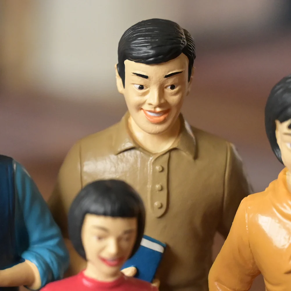 Asian Pretend Play Vinyl Family Figurines | 8 Piece Set - Image 11