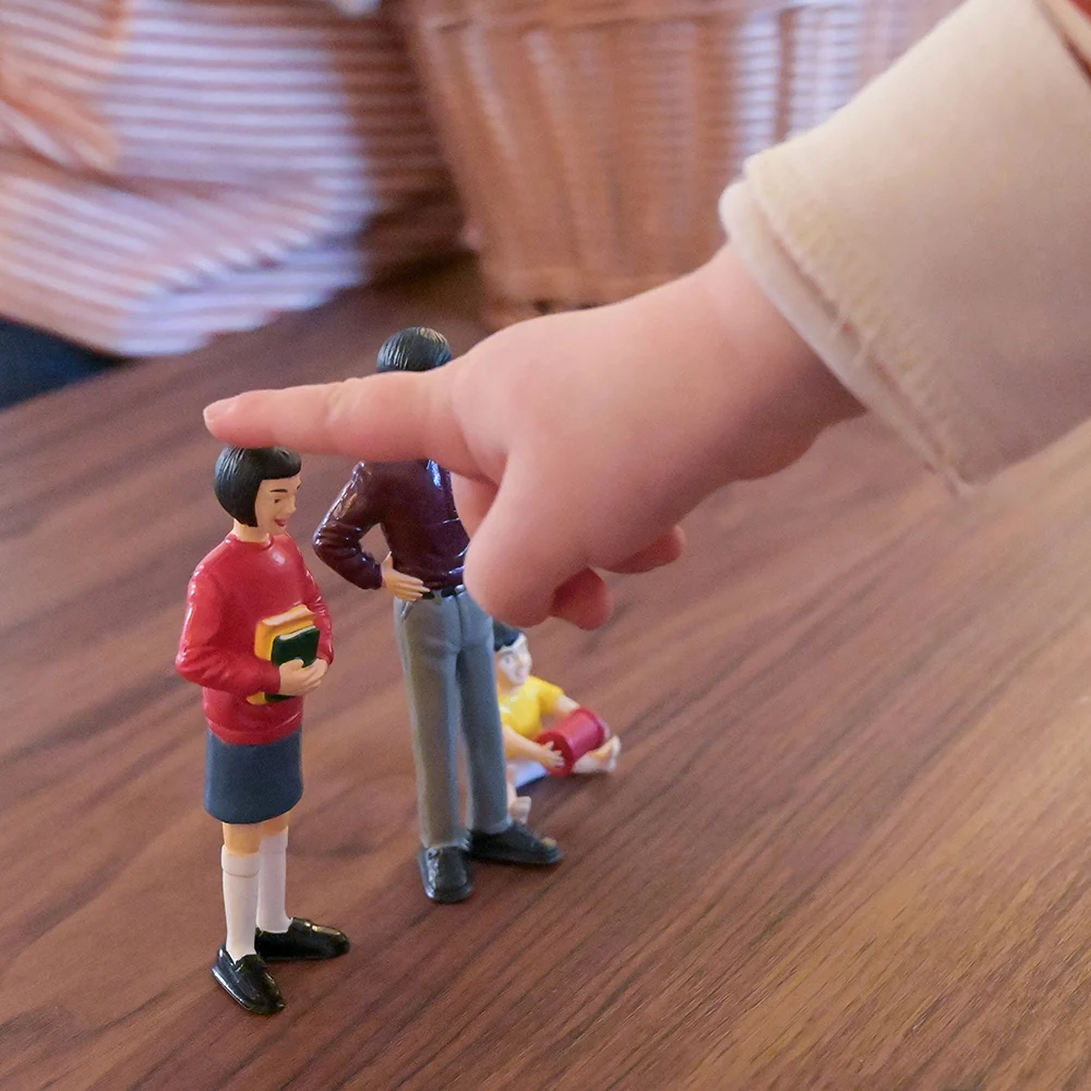 Asian Pretend Play Vinyl Family Figurines | 8 Piece Set - Image 35