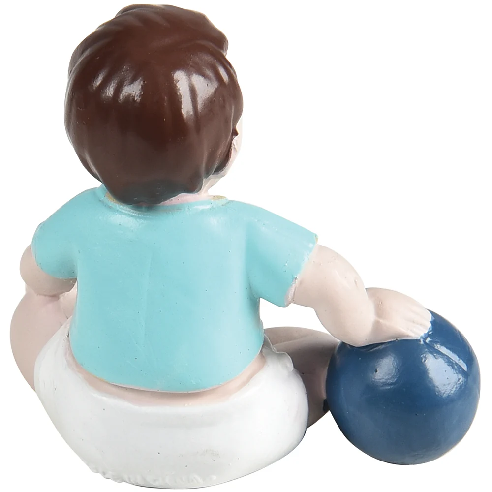 Caucasian Pretend Play Vinyl Family Figurines | 8 Piece Set - Image 24