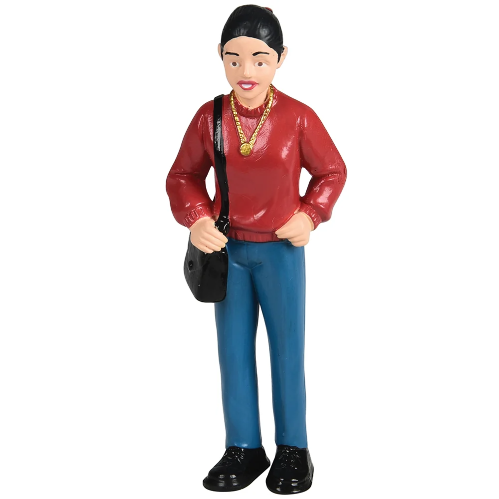 Hispanic Pretend Play Vinyl Family Figurines | 8 Piece Set - Image 12