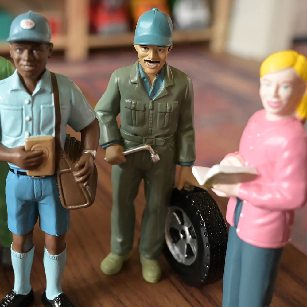 Pretend Professionals Career Figurine Set | 12 Realistic Vinyl Occupation Toys - Image 15