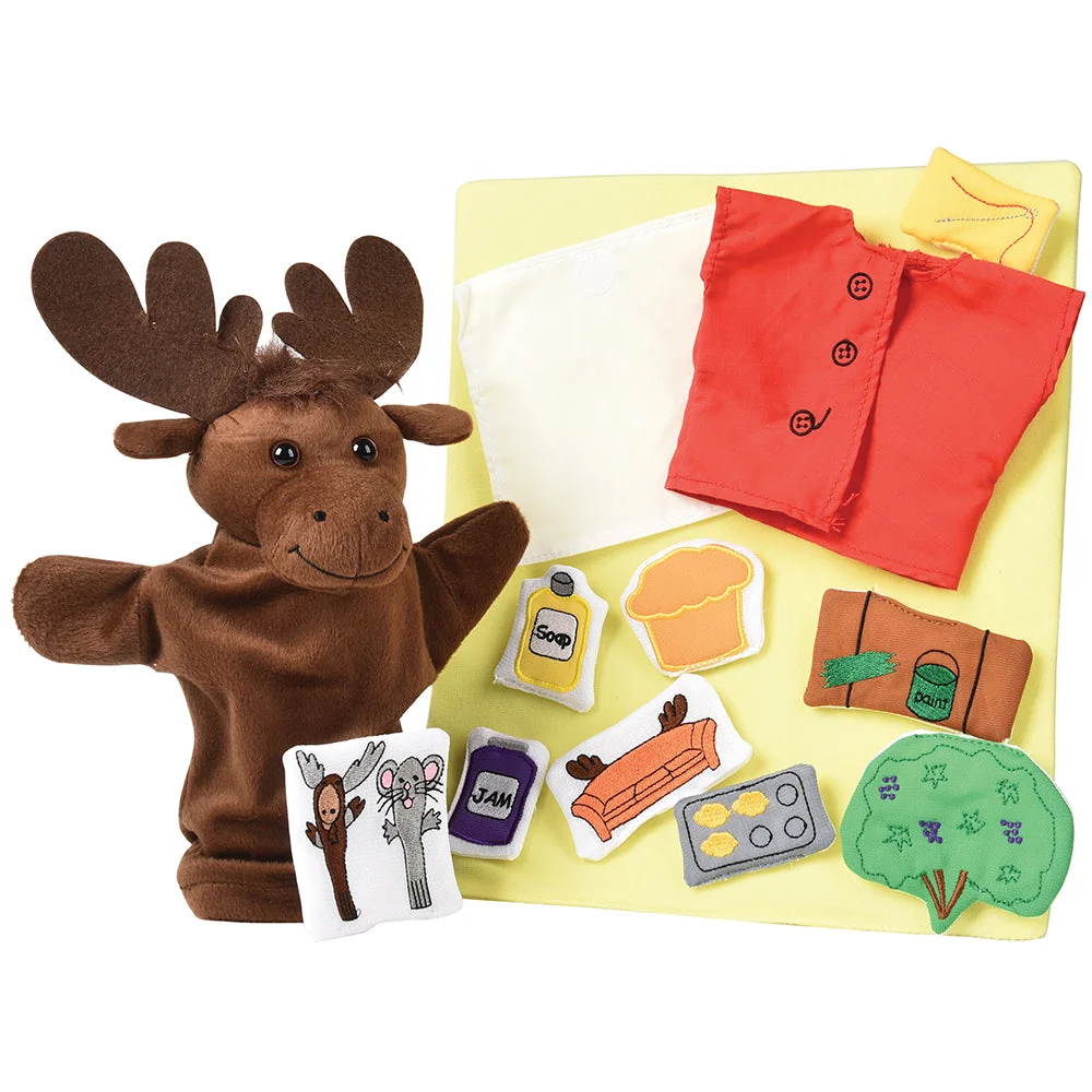 If You Give a Moose a Muffin Puppet & Props Set | 13 Pieces* - Image 2