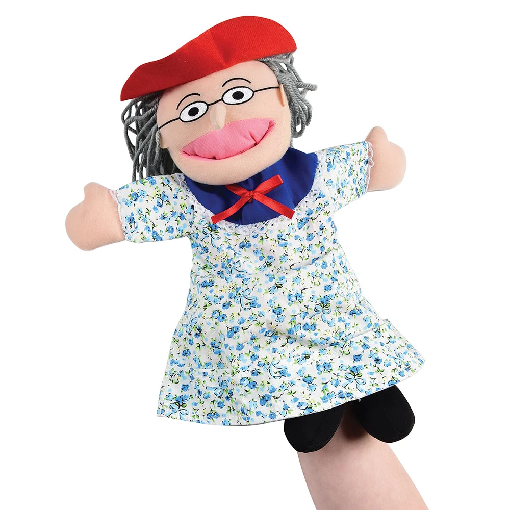 "Old Lady Who Swallowed a Fly" Storytelling Doll & Animal Finger Puppet Set* - Image 5