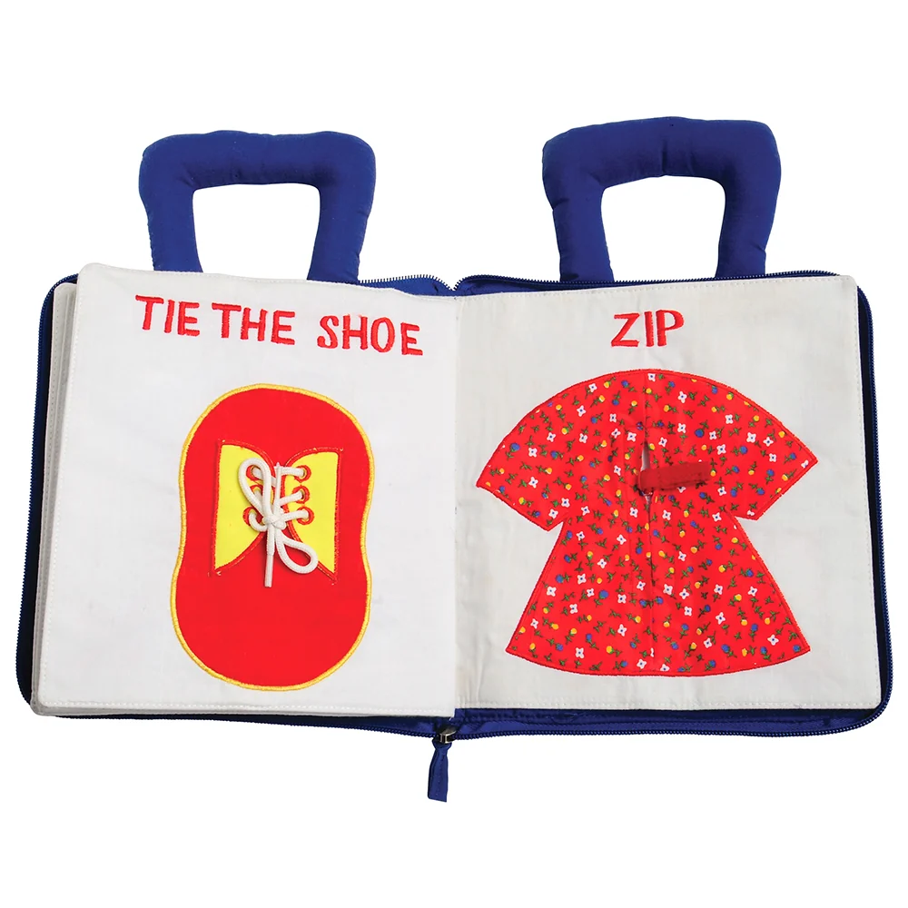 Quiet Book | Sensory Activity Cloth Book - Image 2