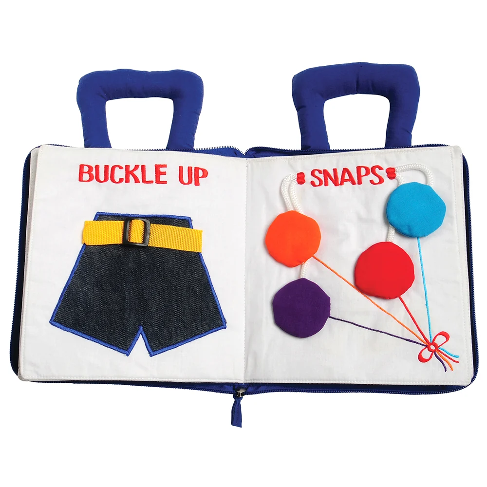 Quiet Book | Sensory Activity Cloth Book - Image 3
