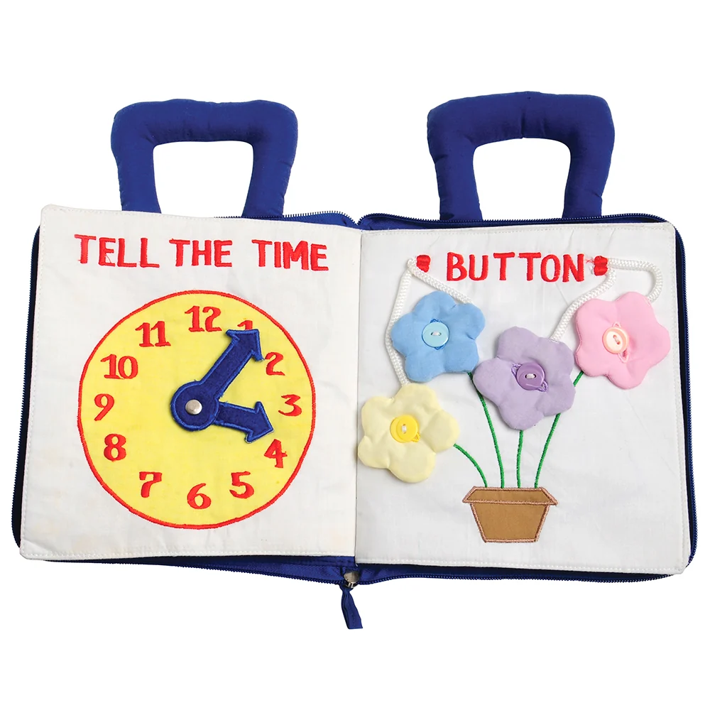 Quiet Book | Sensory Activity Cloth Book - Image 4