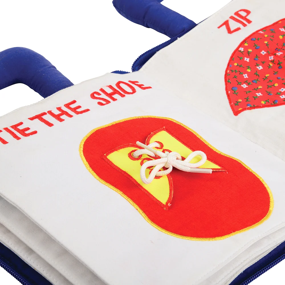 Quiet Book | Sensory Activity Cloth Book - Image 7