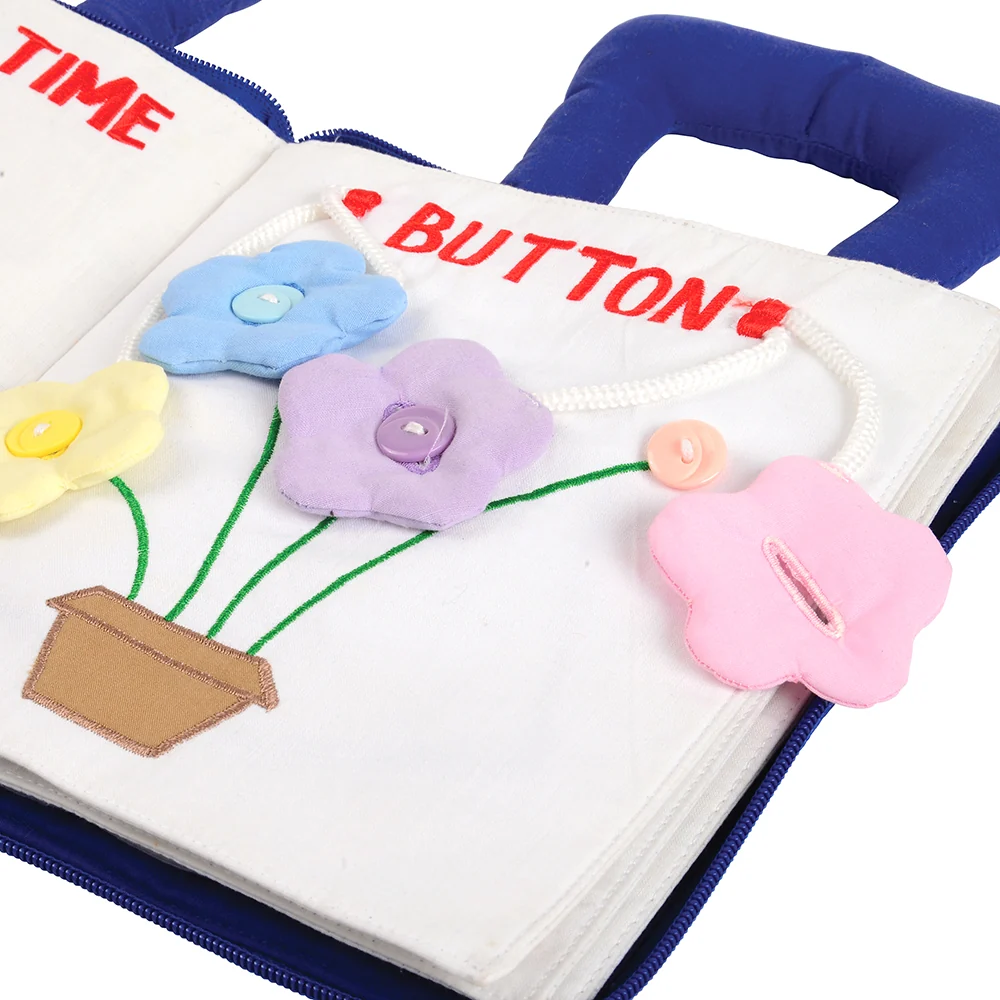 Quiet Book | Sensory Activity Cloth Book - Image 8