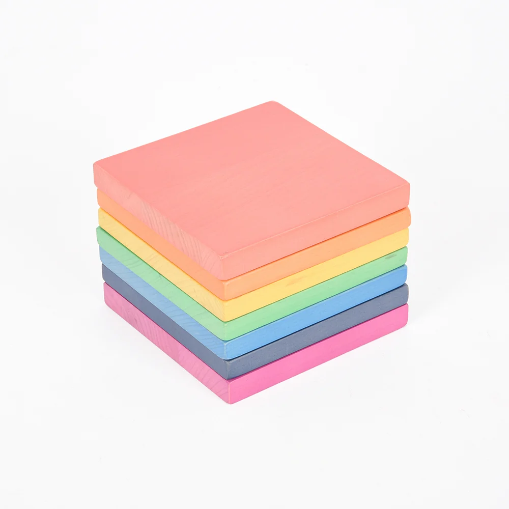 Rainbow Wooden Shape Stacker - Image 10