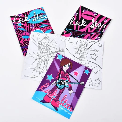 Rock Star Coloring Books – Set of 12 - Image 8