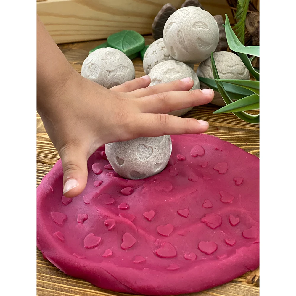 Roll Around-Feel Calm Sensory Rollers | 6-Piece Nature-Inspired Fine Motor Set - Image 2