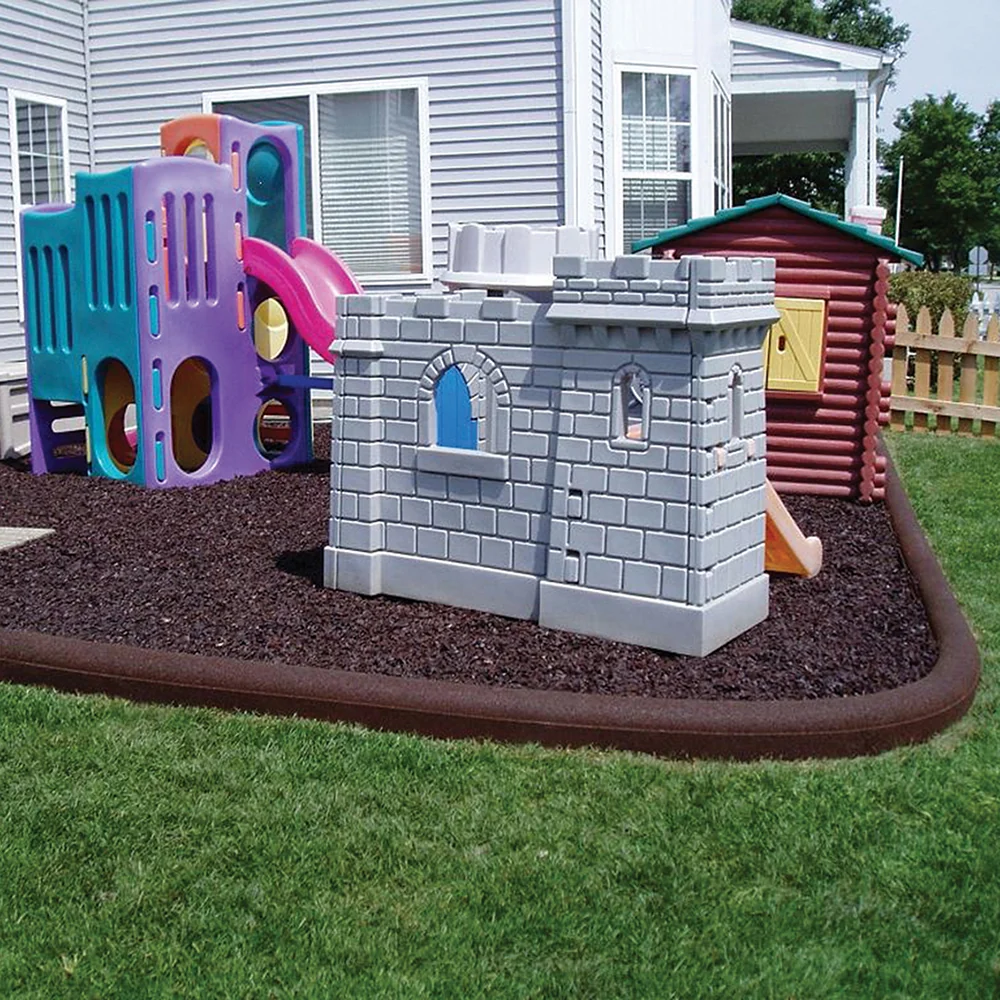 Large Rubber Landscape Timbers | Playground Surfacing - Image 2