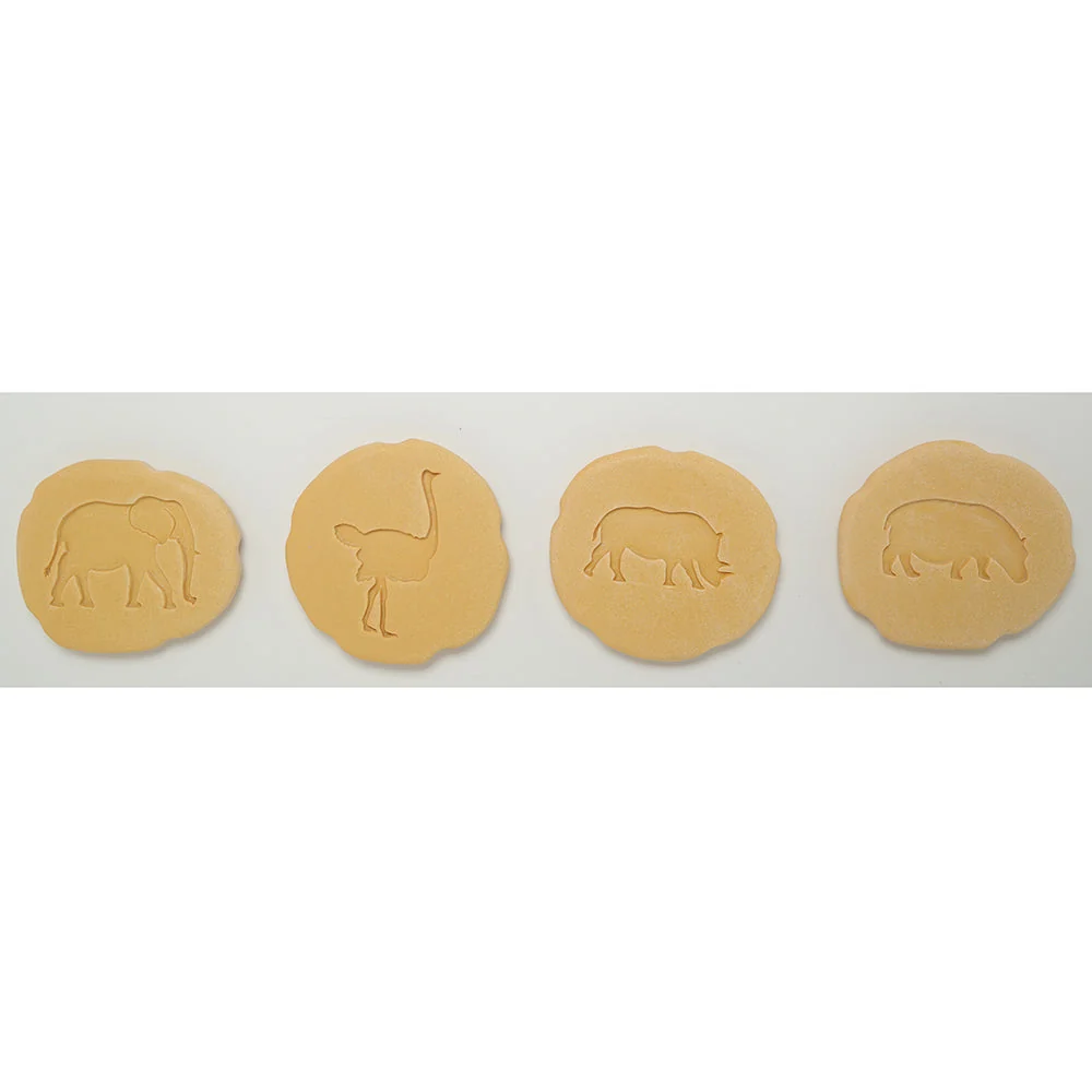 Yellow Door® Let's Investigate Safari Footprints Double-Sided Animal Stones - Image 10