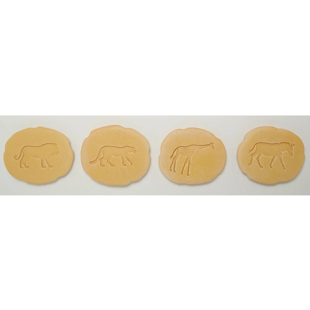 Yellow Door® Let's Investigate Safari Footprints Double-Sided Animal Stones - Image 11