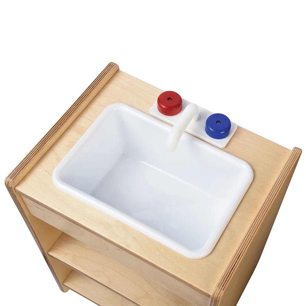 Safe-Play Eco-Friendly Toddler Toy Kitchen | 3 Piece Set - Image 10