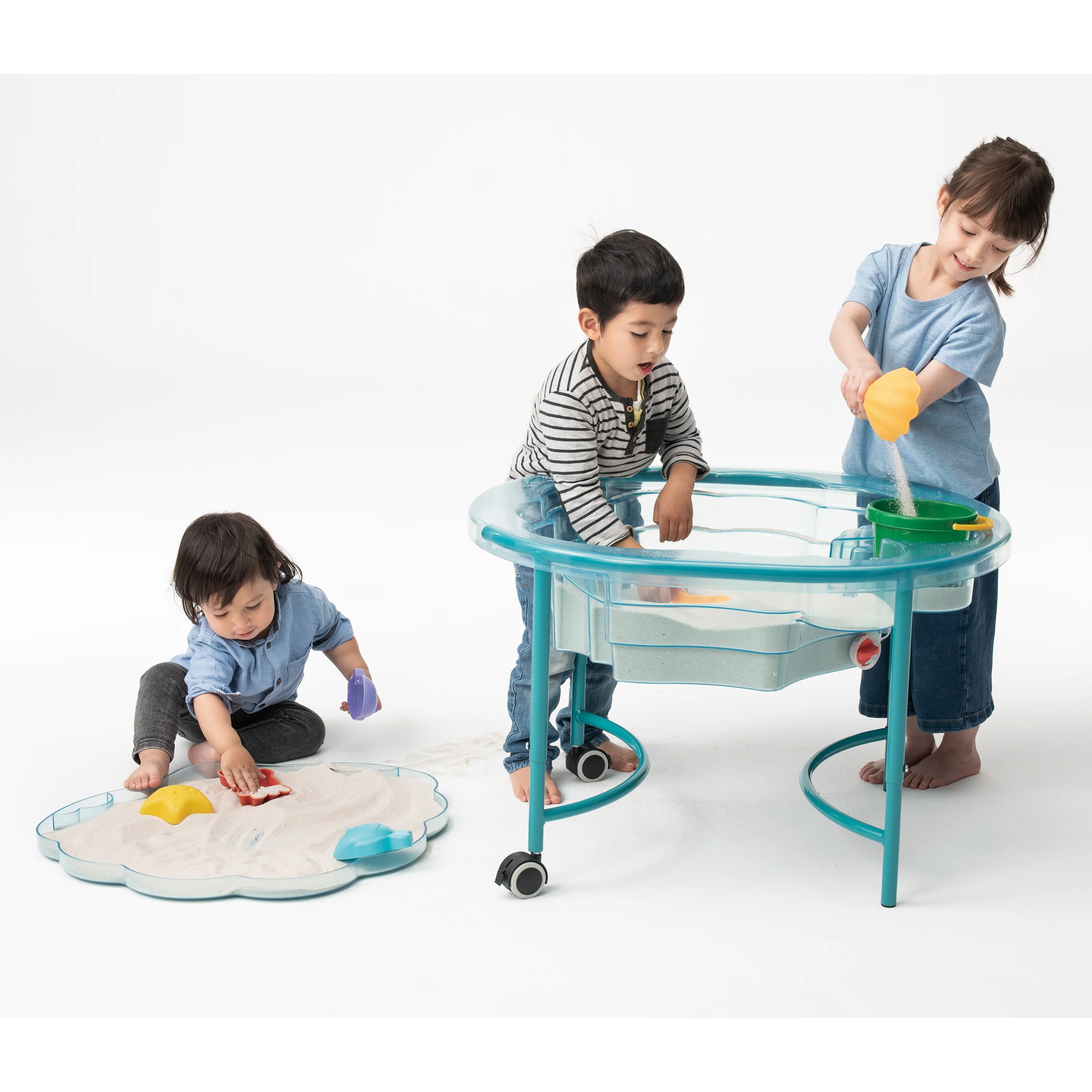 Clam-Shaped Sand & Water Sensory Table | Early Childhood Sensory & STEM Learning Station - Image 12