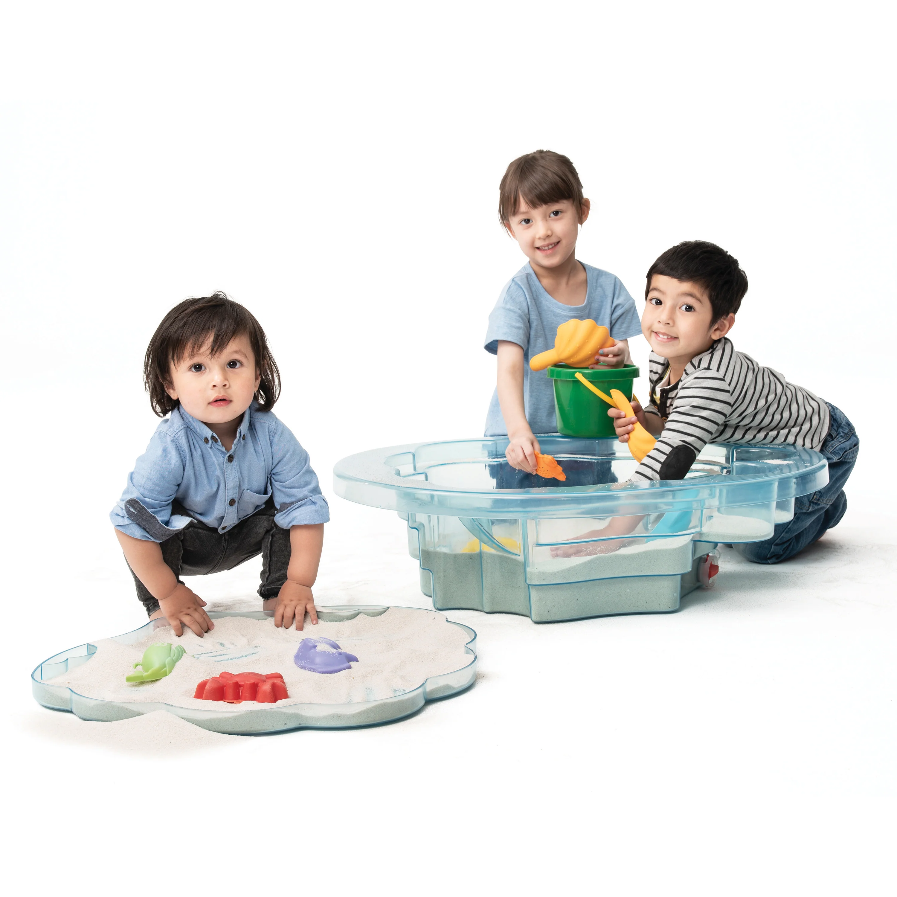 Clam-Shaped Sand & Water Sensory Table | Early Childhood Sensory & STEM Learning Station - Image 3