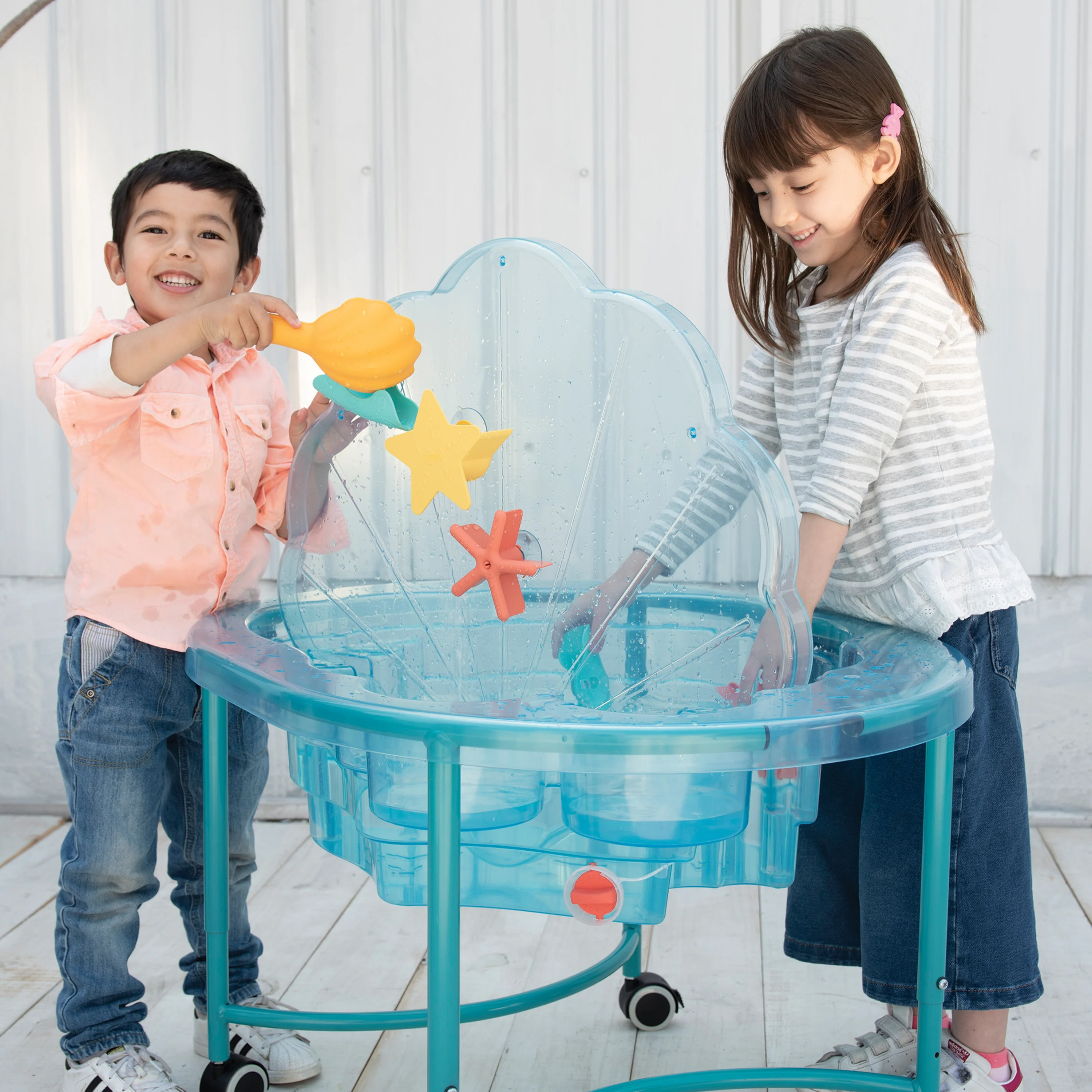 Clam-Shaped Sand & Water Sensory Table | Early Childhood Sensory & STEM Learning Station - Image 4