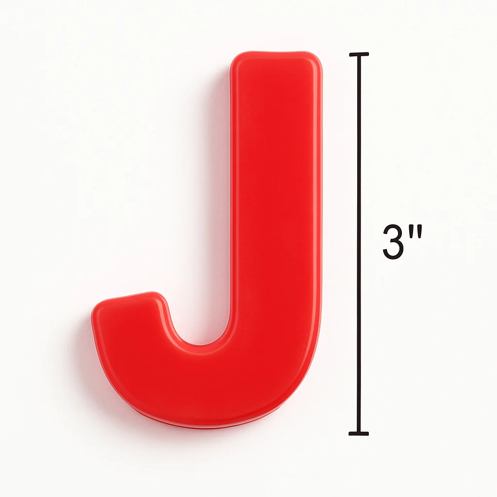 Alphabet Sand Molds – 26 Plastic Uppercase Letter Molds for Sensory Play - Image 4