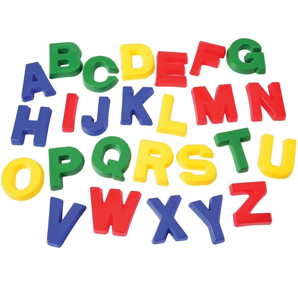 Alphabet Sand Molds – 26 Plastic Uppercase Letter Molds for Sensory Play - Image 8