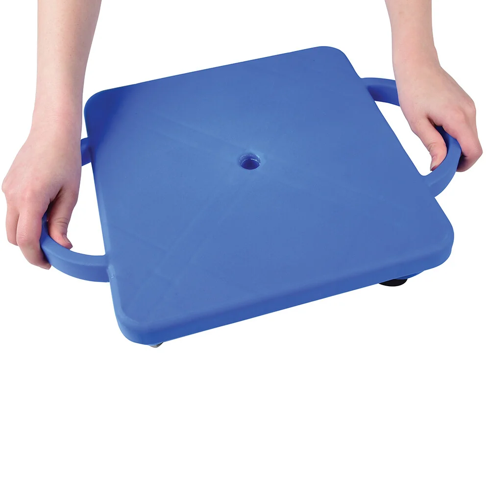 Scooter Boards with Handles | 12" Square Gross Motor Activity Board - Image 3