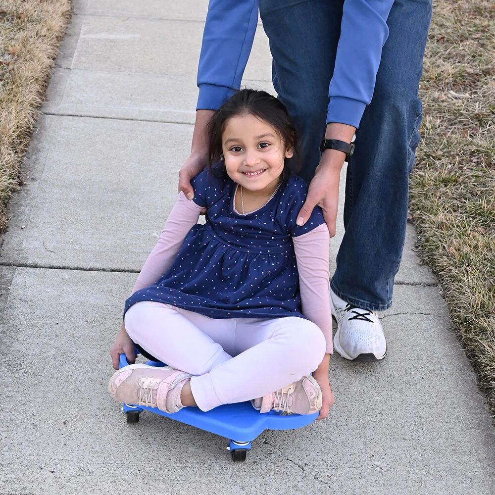 Scooter Boards with Handles | 12" Square Gross Motor Activity Board - Image 8
