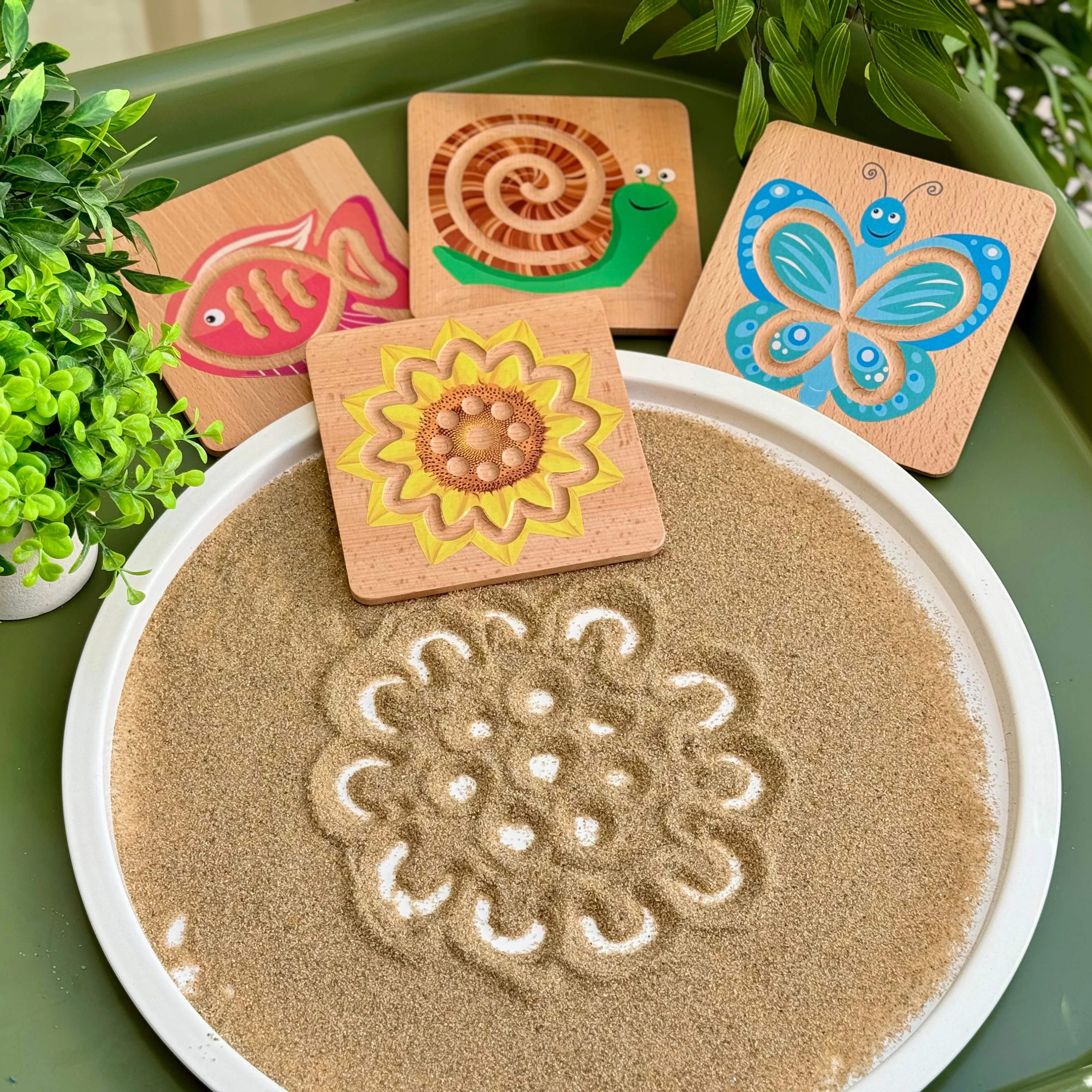 Sensory Calming Trails Tactile Board Set | Nature-Themed Mindfulness & Finger Tracing Sensory Toys - Image 10