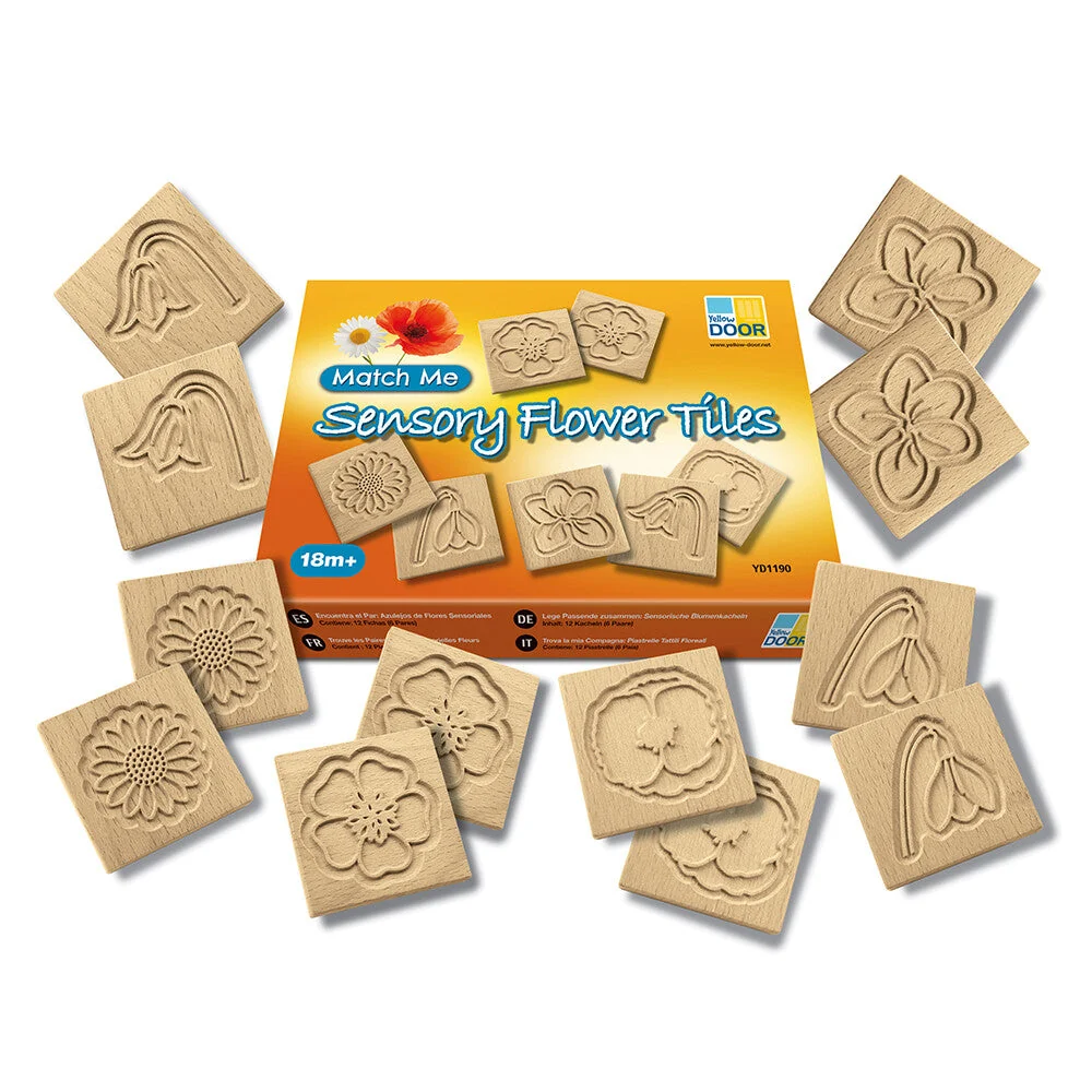 Yellow Door® Match Me: Sensory Flower Tiles - Image 5