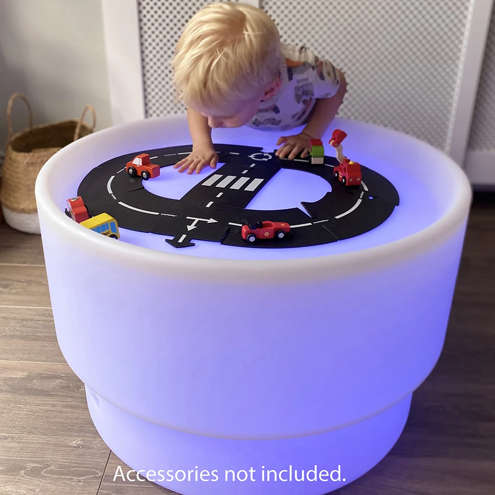 Color-Changing Discovery Table | LED Light-Up Preschool Sensory Activity Table - Image 4
