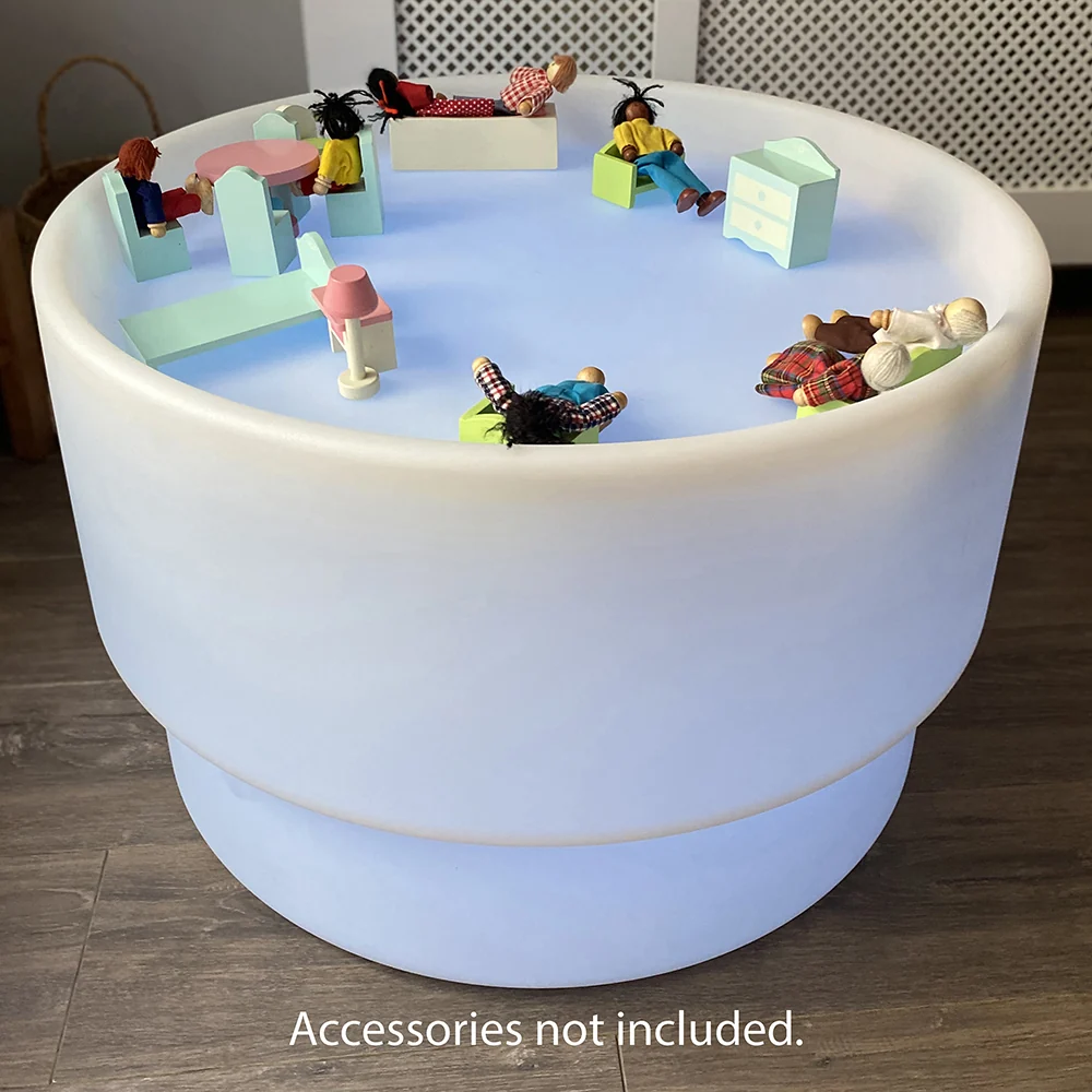 Color-Changing Discovery Table | LED Light-Up Preschool Sensory Activity Table - Image 8
