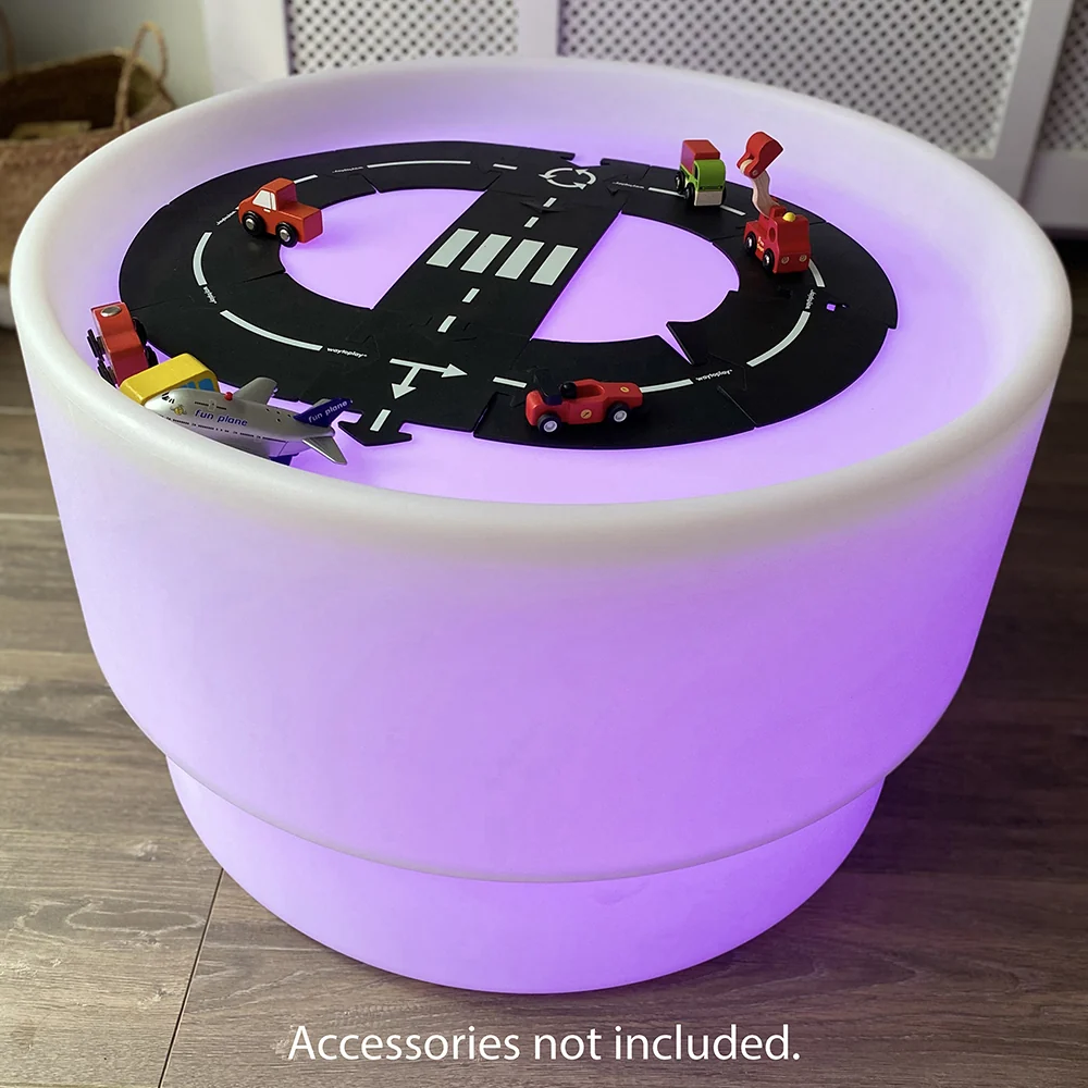 Color-Changing Discovery Table | LED Light-Up Preschool Sensory Activity Table - Image 9