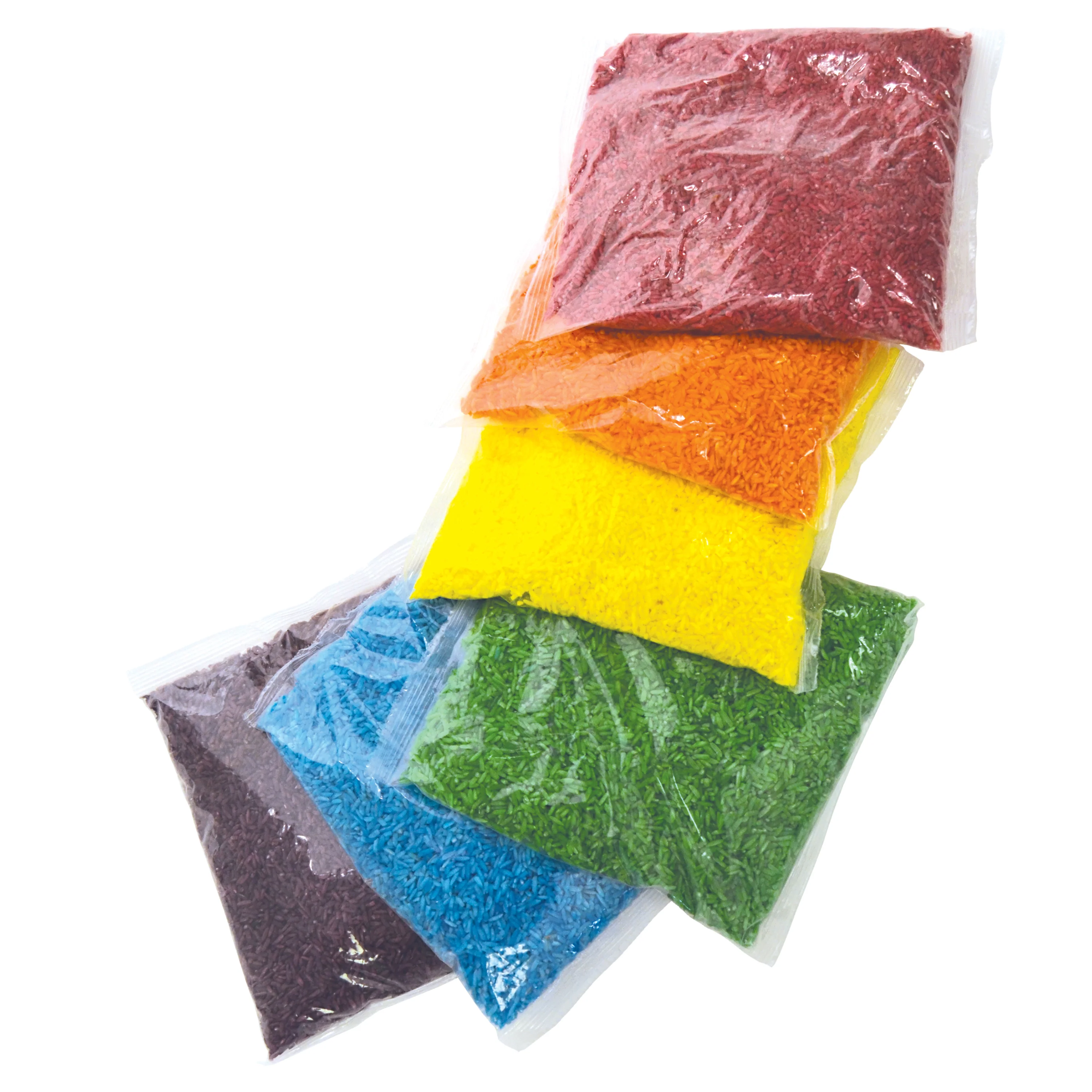 Sensory Rice Multi-Color Sensory Bin Filler & Craft Material | 6 Color Textured Rice Set - Image 6