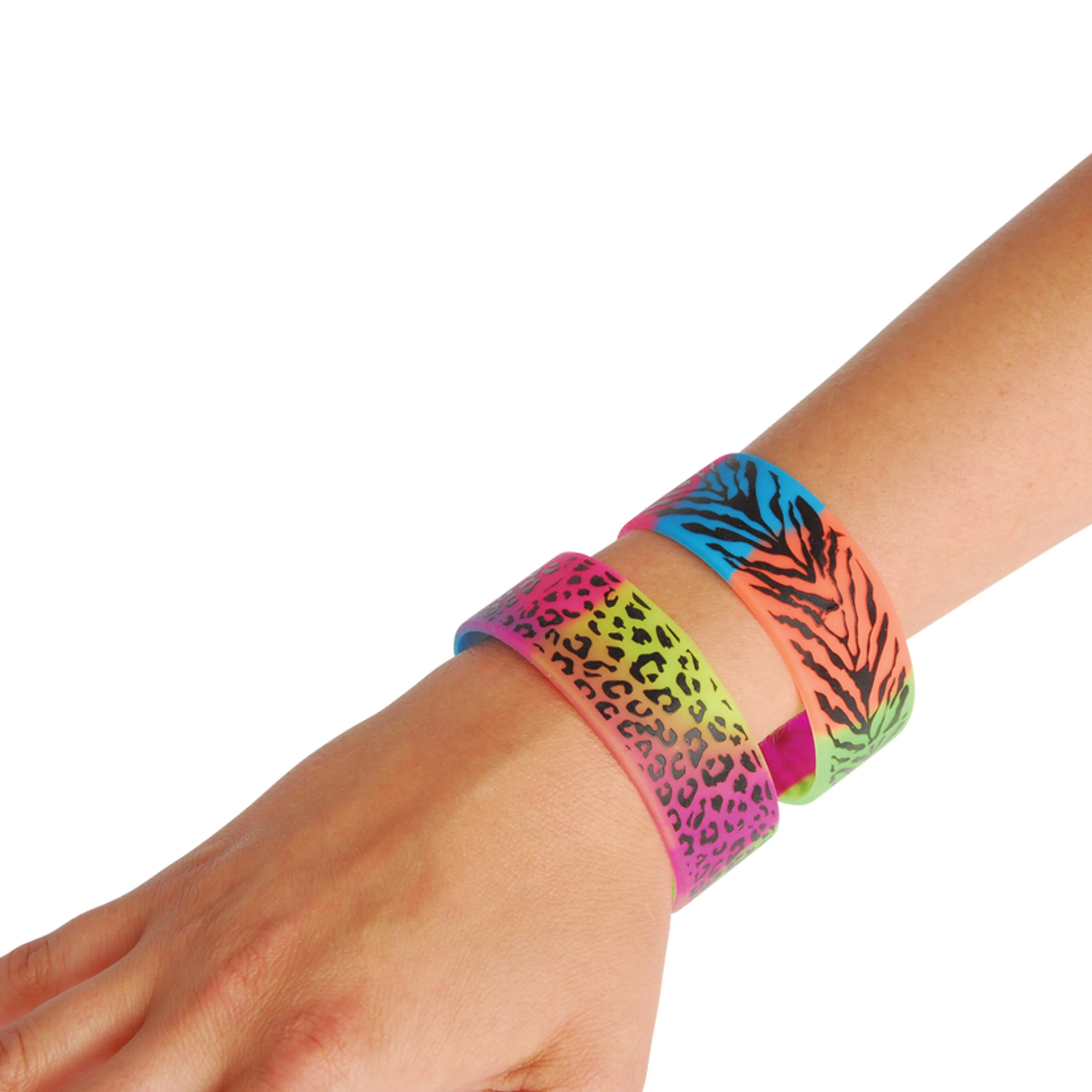 Sensory Silicone Bracelets, High-Contrast - Set of 12 - Image 3