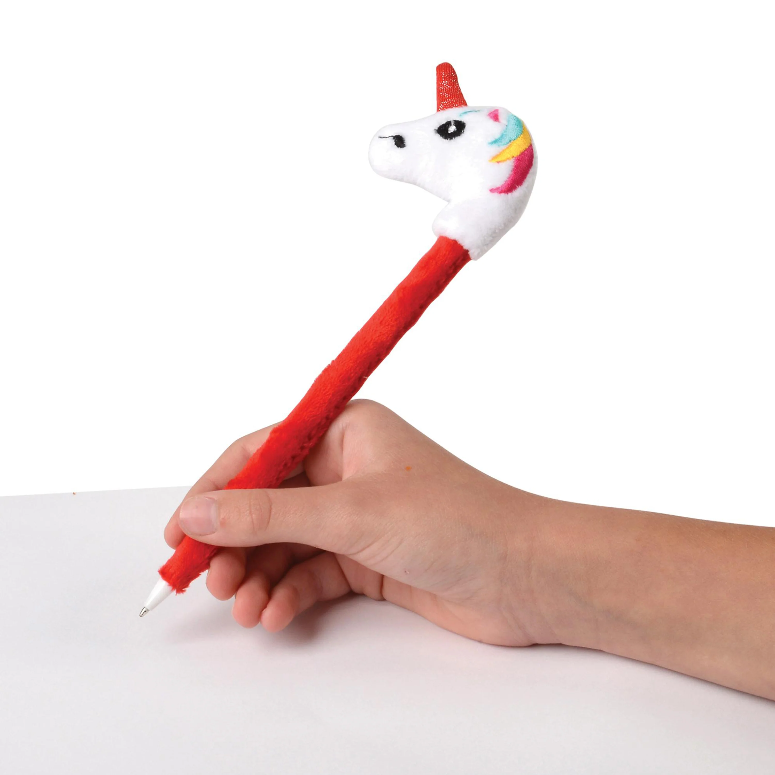 Sensory Soft Plush Unicorn Pen - Set of 12 - Image 2