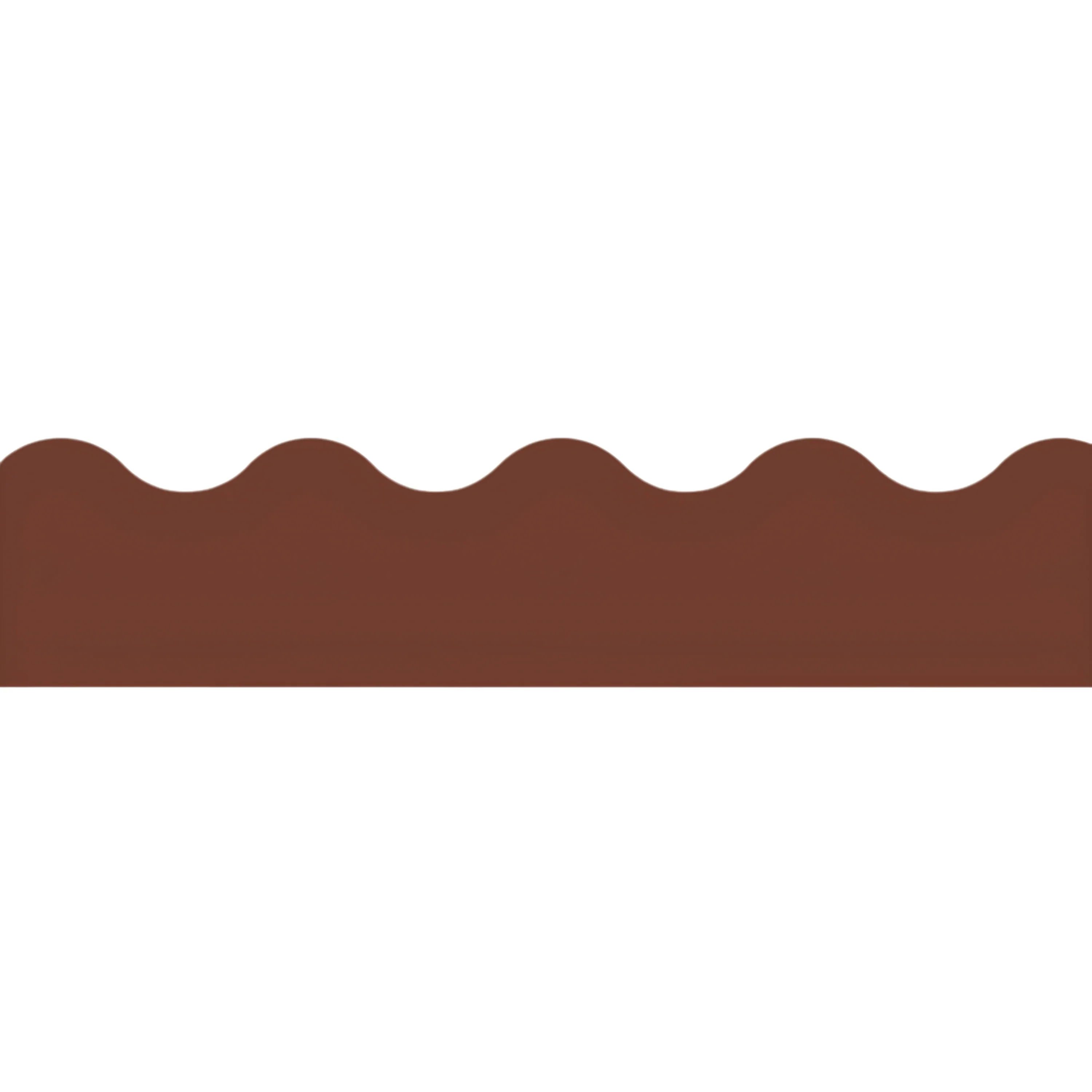 Chocolate Border Terrific Trimmers® - 39 ft