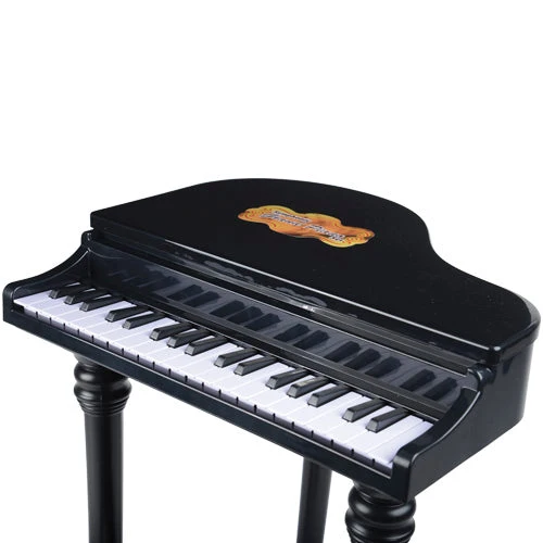 37-Key Kids’ Electronic Grand Piano with Microphone & Stool – Interactive Music Learning Keyboard for Ages 3+ - Image 3