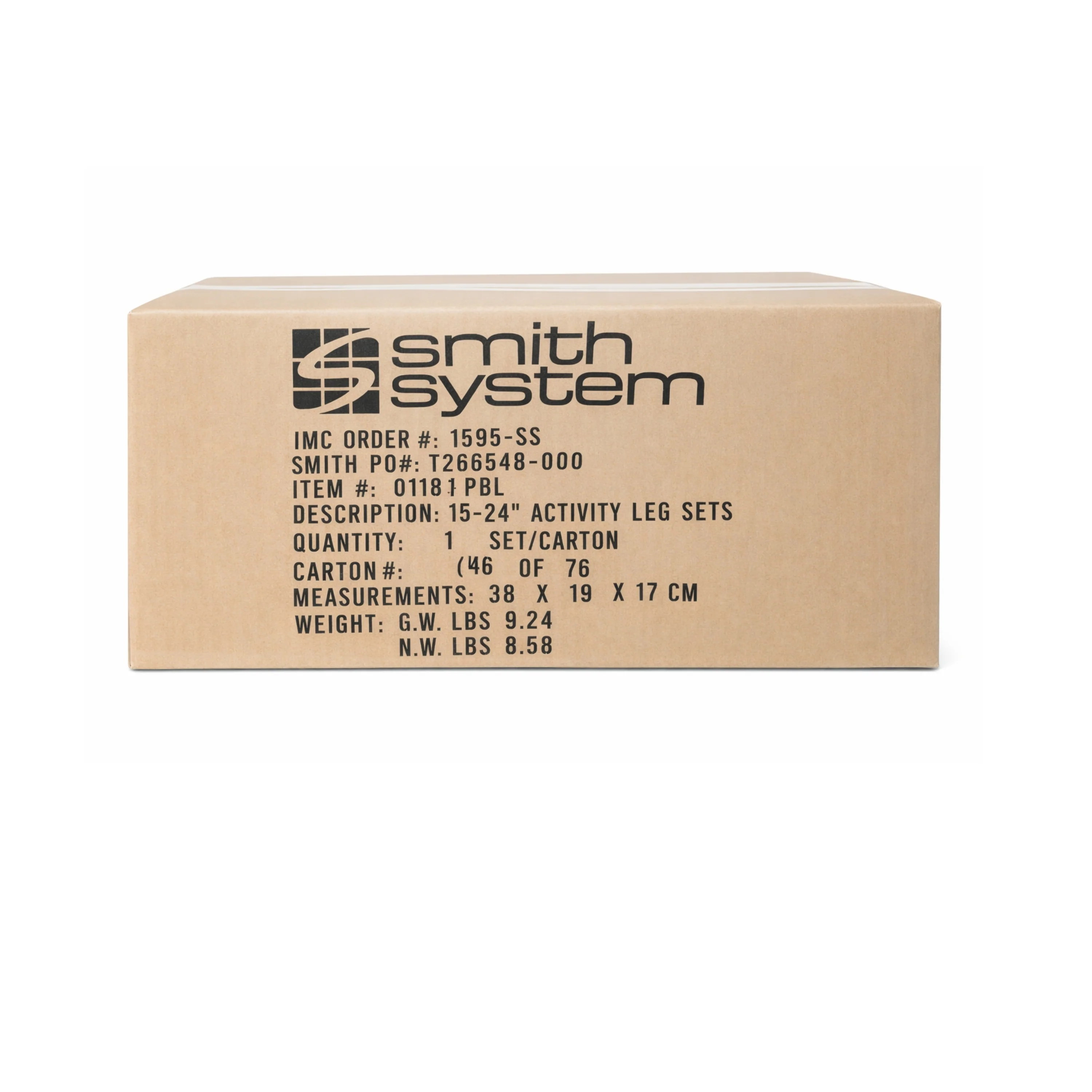 Smith System Adjustable Table Legs – 15" to 24" - Set of 4 - Image 5