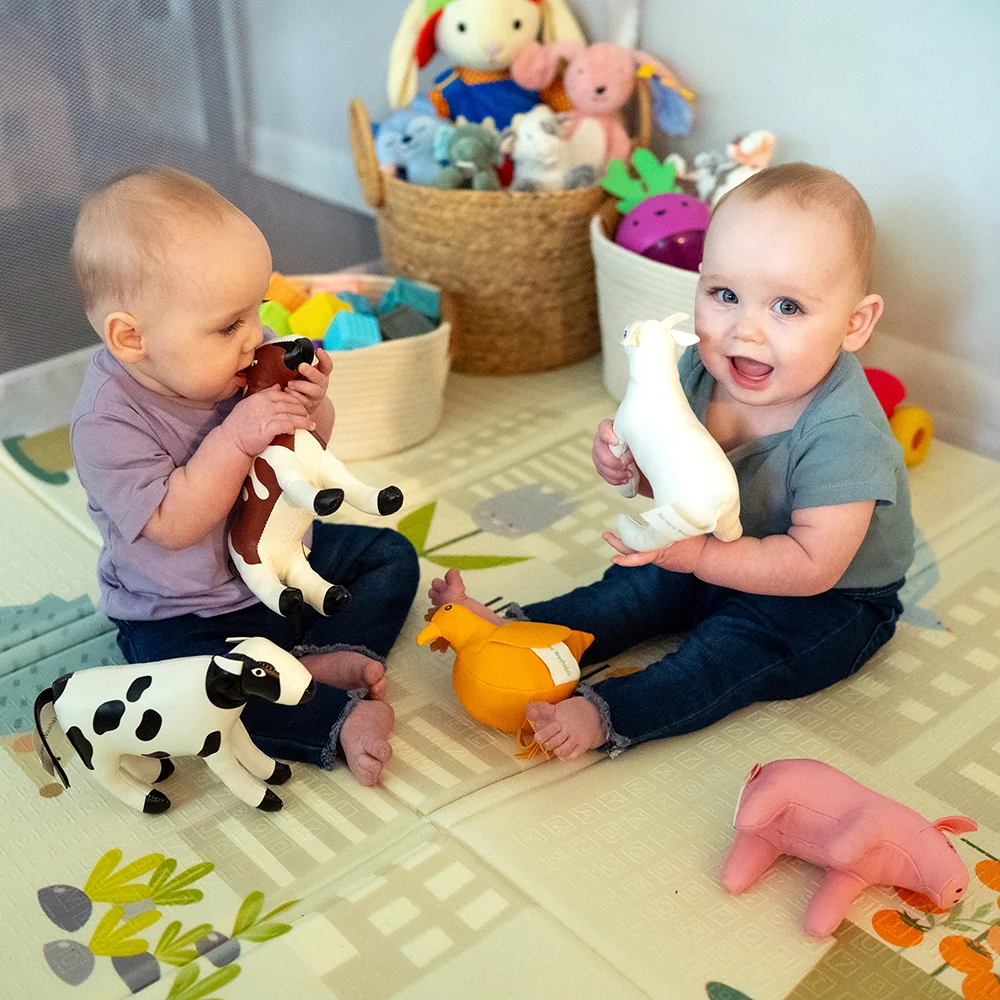 Soft Vinyl Farm Animal 5-Piece Set | Durable, Wipe-Clean Pretend Play Toys - Image 12