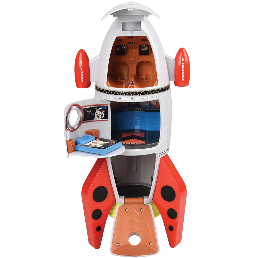 Space Mission Rocket Ship Playset with Sounds | 7-Piece Astronaut & Alien Adventure Set - Image 18